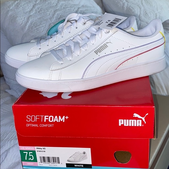 colorful pumas shoes